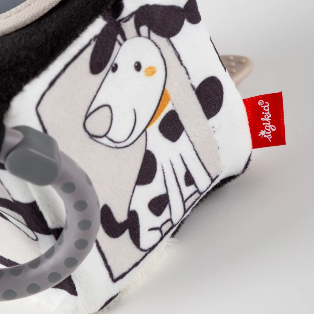 Baby Activity Toy: Dalmatian Dots & Lights Dice Cube, Sigikid