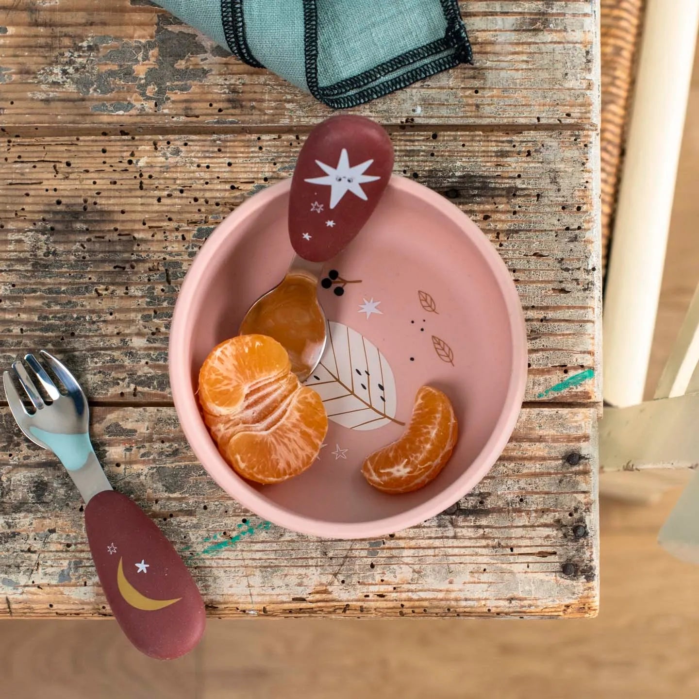 Silicone Dish Set for 1+: Après la Pluie, Moulin Roty