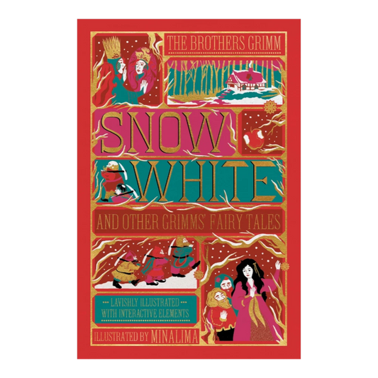 Snow White and Other Grimms’ Fairy Tales, MinaLima Edition (Hardback) for Kids 8+, English Language