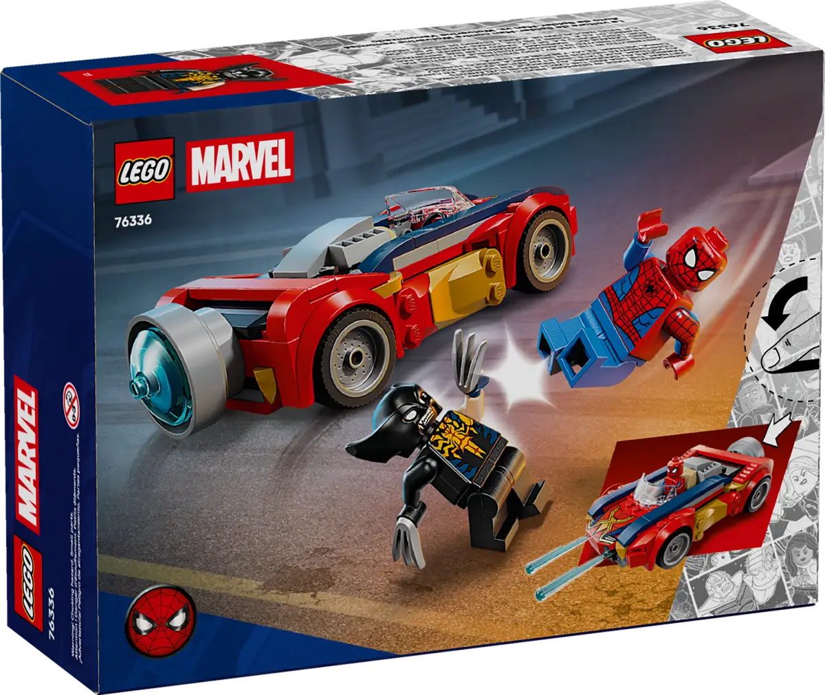 Spider-Man Car vs. Venomized Wolverine 76336, Lego Marvel