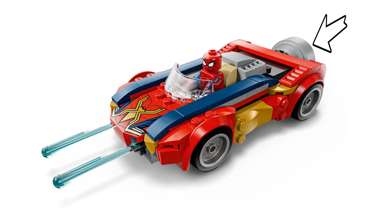 Spider-Man Car vs. Venomized Wolverine 76336, Lego Marvel