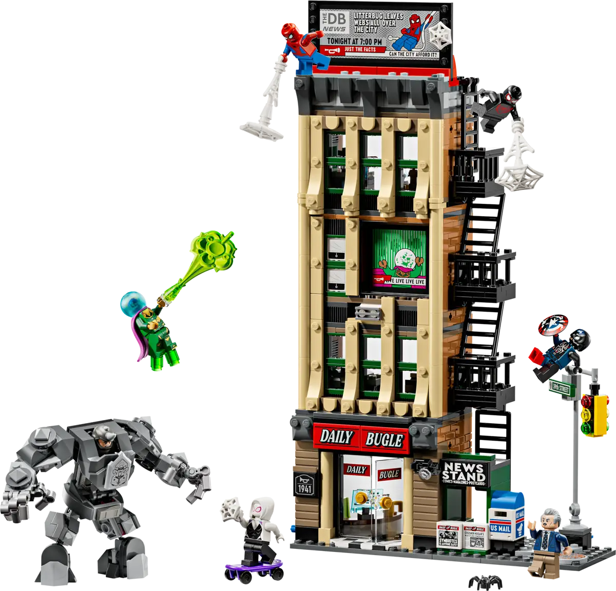 Spider-Man vs. Mysterio: The Daily 76342, Lego Marvel