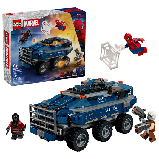 Spider-Man Prison Transport Chase 76349, Lego Marvel