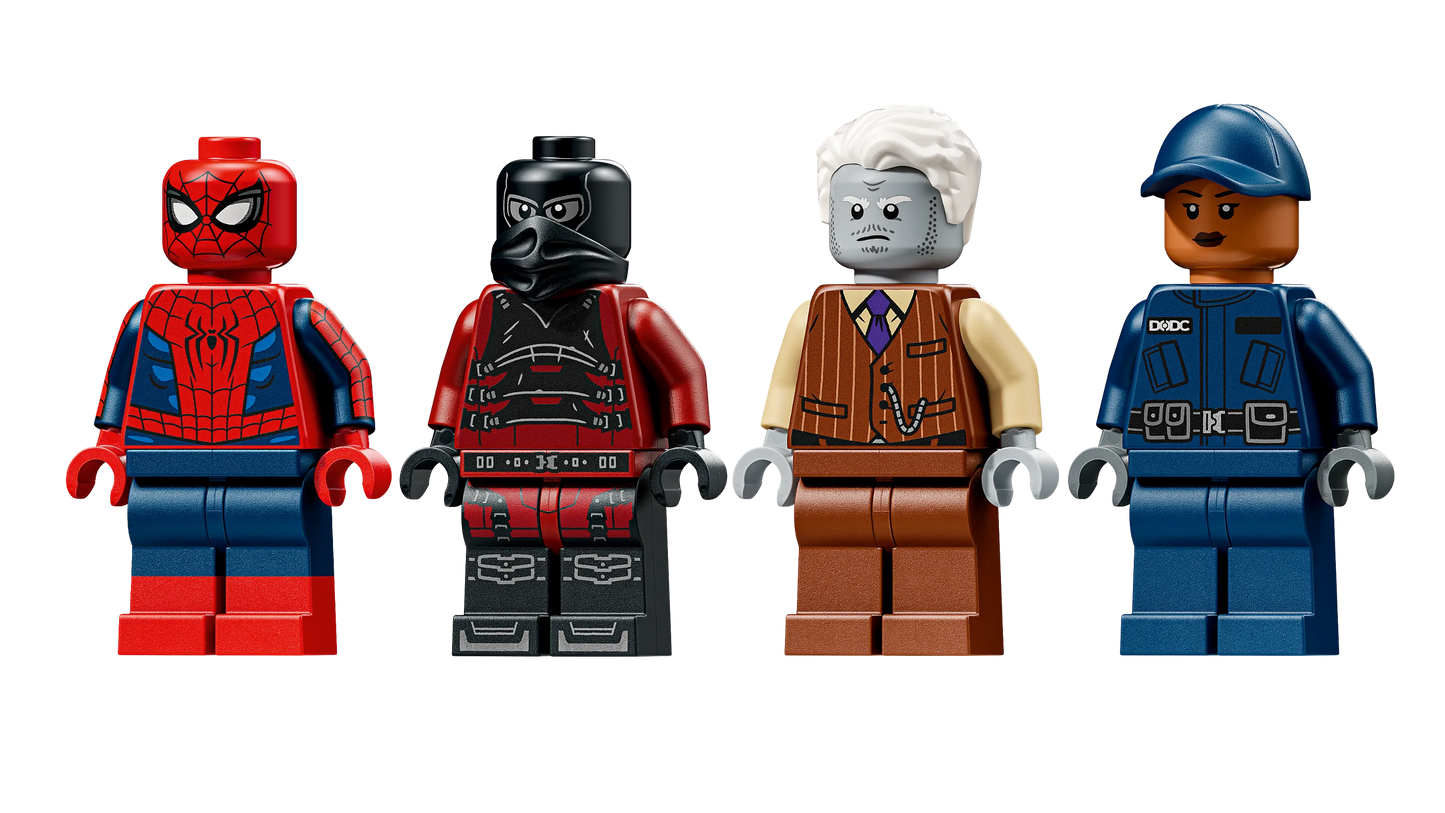 Spider-Man Prison Transport Chase 76349, Lego Marvel