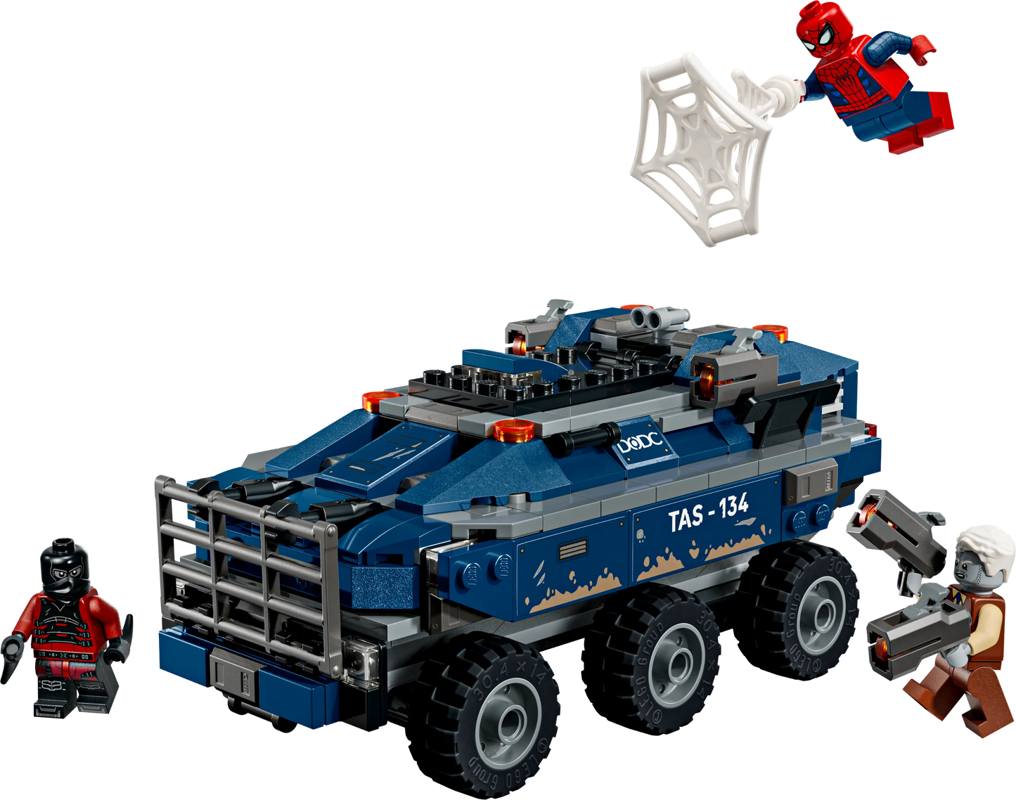 Spider-Man Prison Transport Chase 76349, Lego Marvel