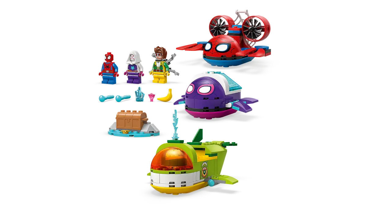 Spidey: Underwater Vehicles 11207, Lego Marvel