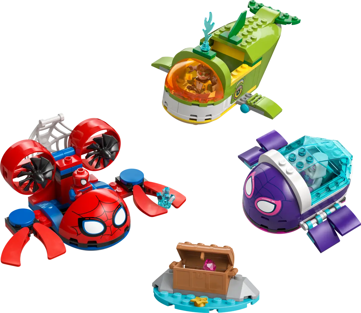 Spidey: Underwater Vehicles 11207, Lego Marvel