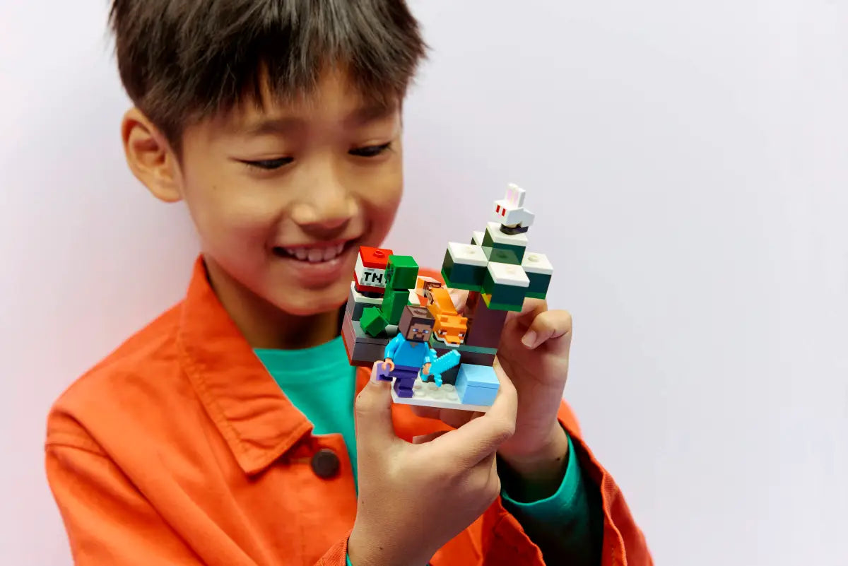 Steves Taiga Adventure 21583, Lego Minecraft