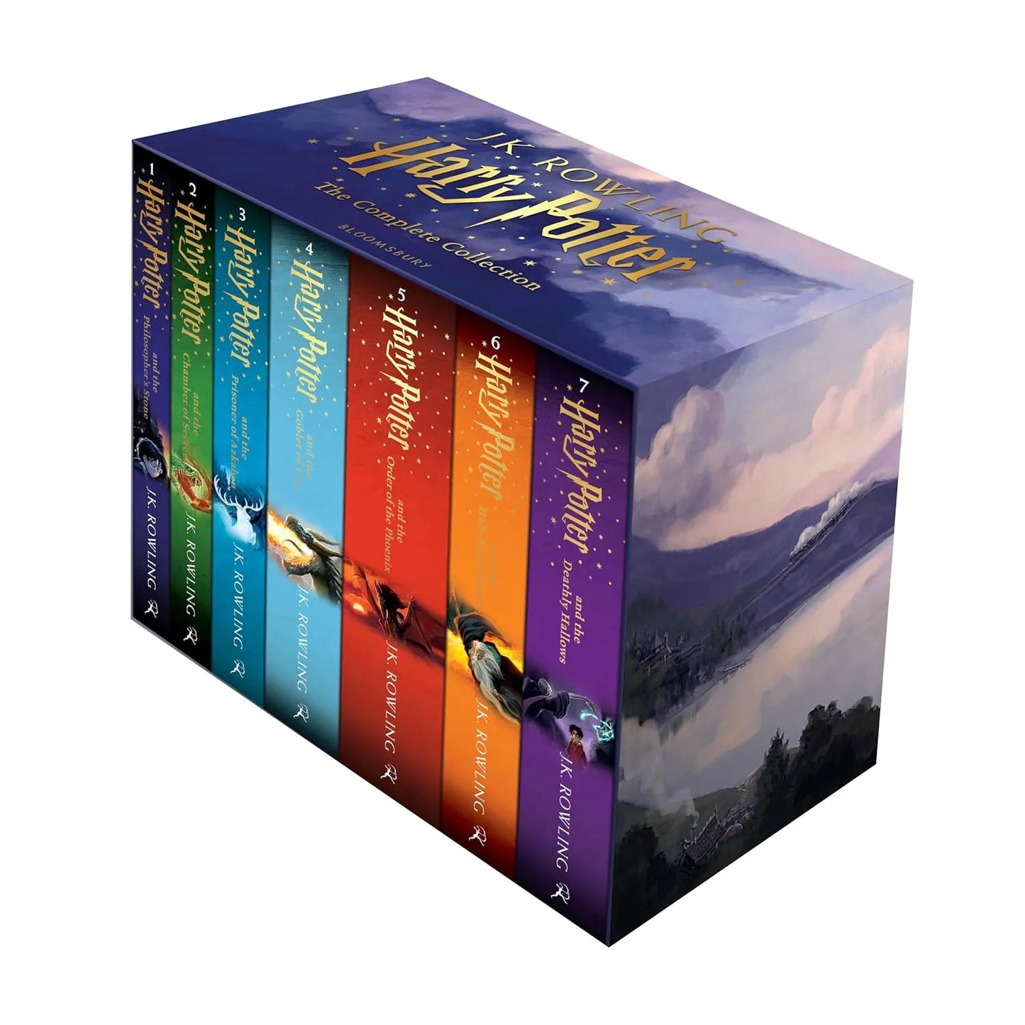 Harry Potter Box Set: The Complete Collection, Paperback Box Set for Kids 8+, English Language