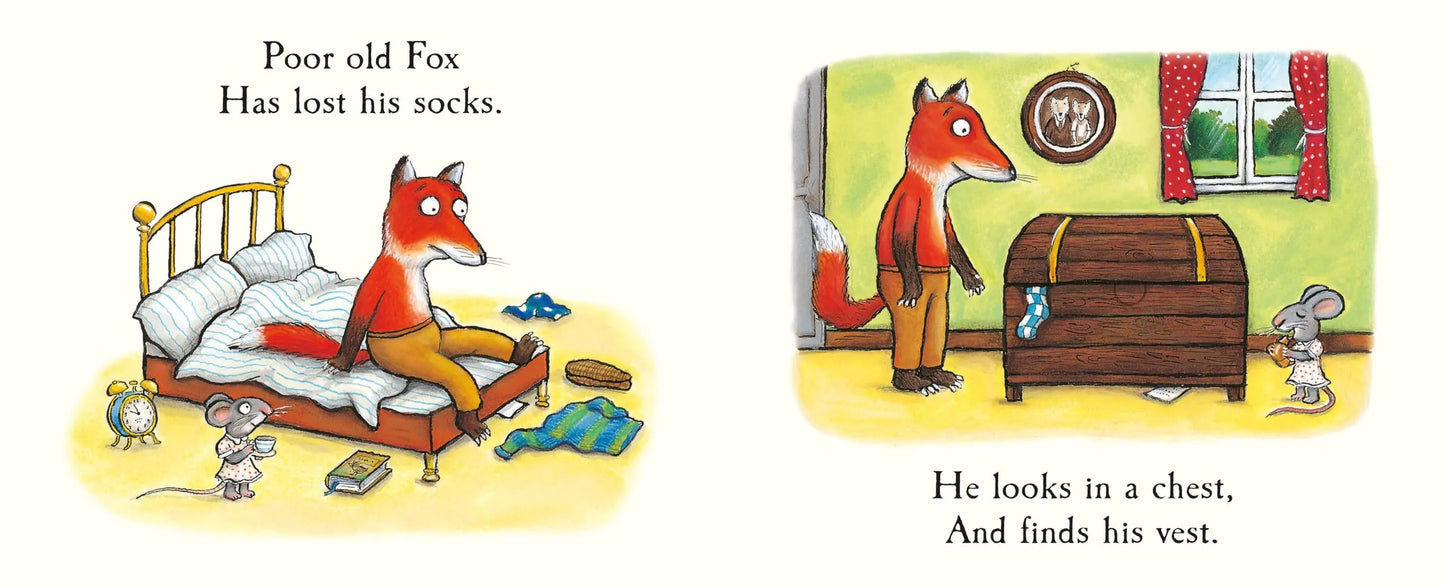 Tales from Acorn Wood: Fox’s Socks, Lift-the-Flap Board Book for Kids 1+, Julia Donaldson, English Language