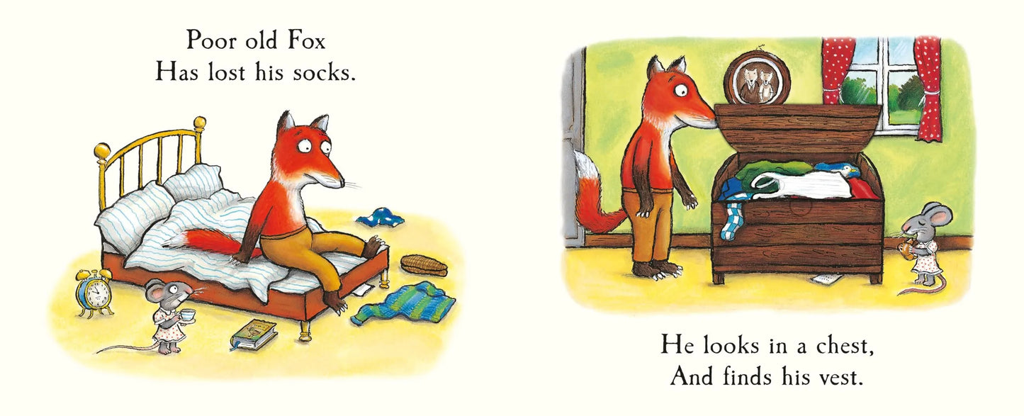 Tales from Acorn Wood: Fox’s Socks, Lift-the-Flap Board Book for Kids 1+, Julia Donaldson, English Language