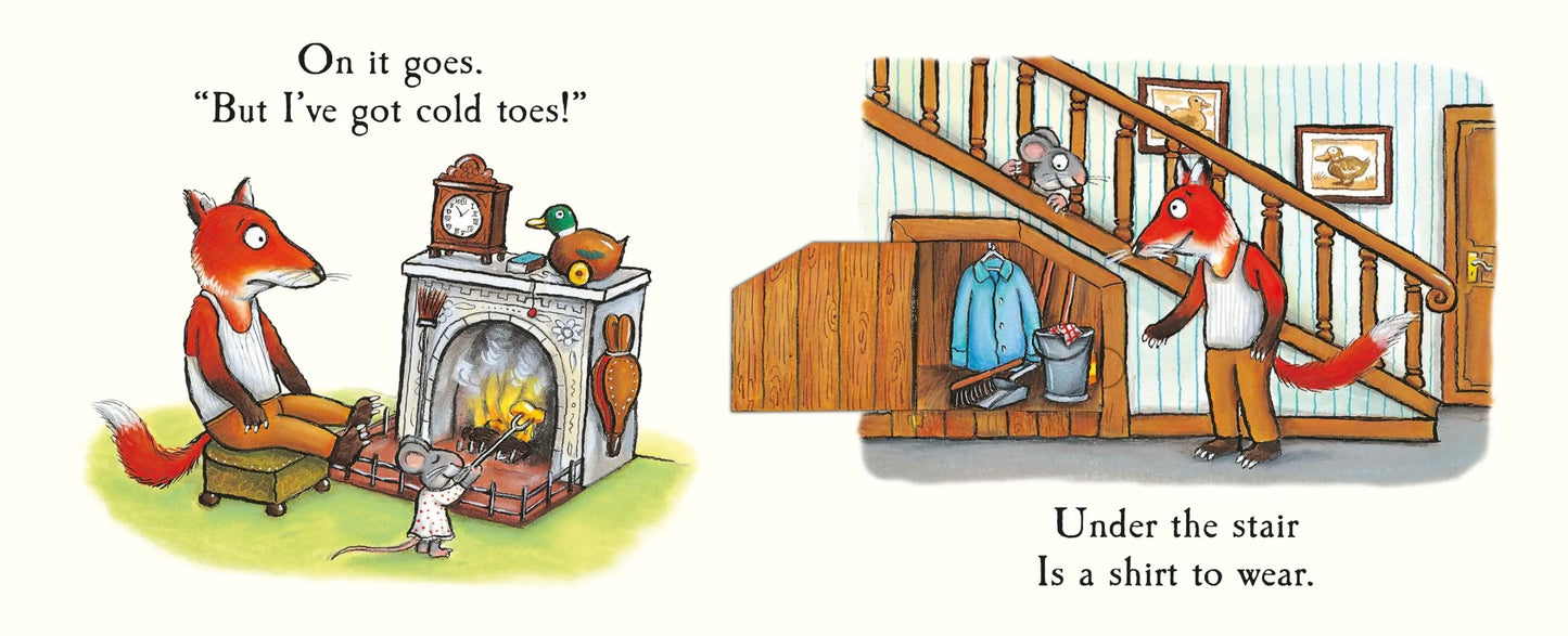 Tales from Acorn Wood: Fox’s Socks, Lift-the-Flap Board Book for Kids 1+, Julia Donaldson, English Language
