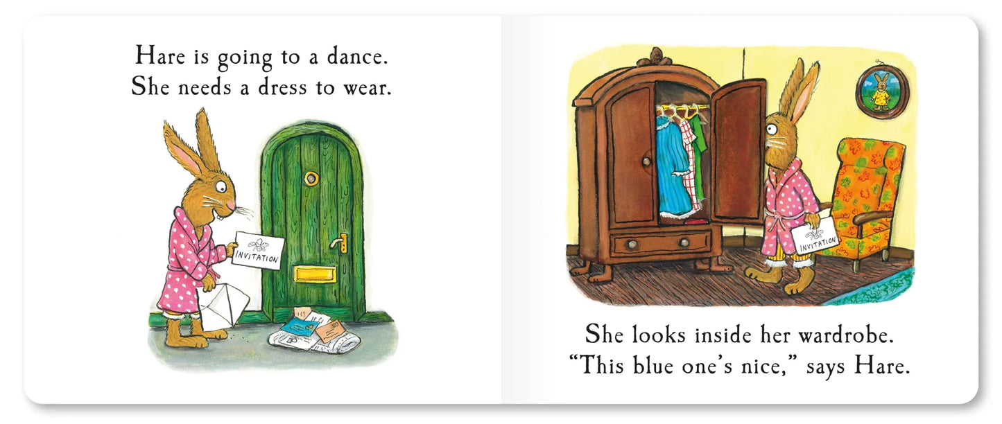 Tales from Acorn Wood: Hare’s New Dress, Lift-the-Flap Board Book for Kids 1+, Julia Donaldson, English Language
