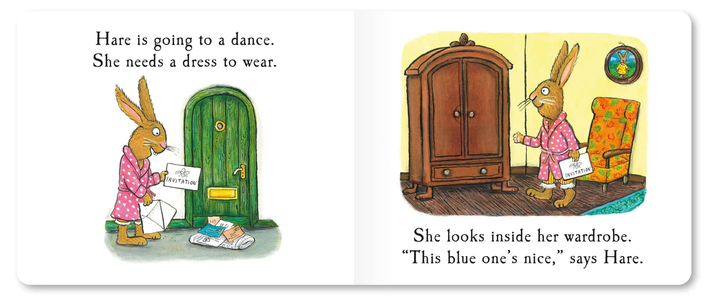 Tales from Acorn Wood: Hare’s New Dress, Lift-the-Flap Board Book for Kids 1+, Julia Donaldson, English Language