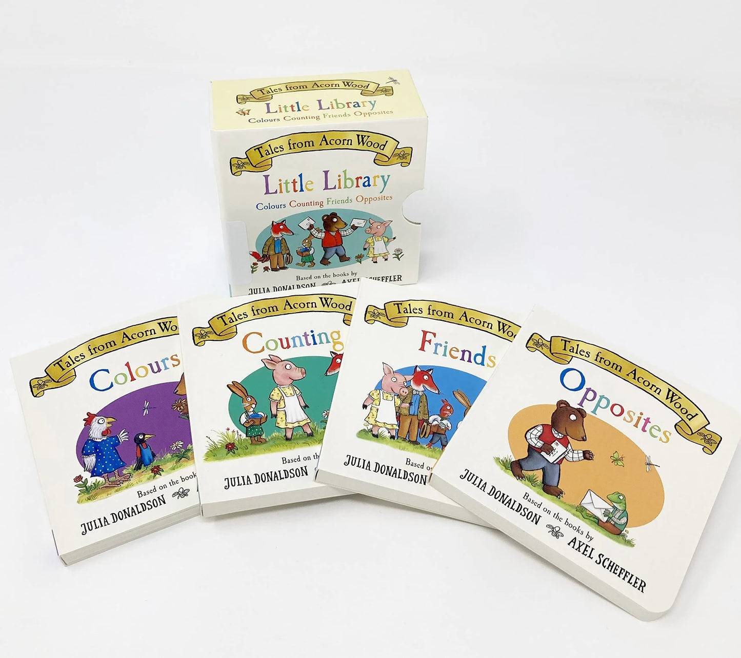Tales From Acorn Wood Little Library, Board Book Set for Kids 1+, Julia Donaldson, English Language