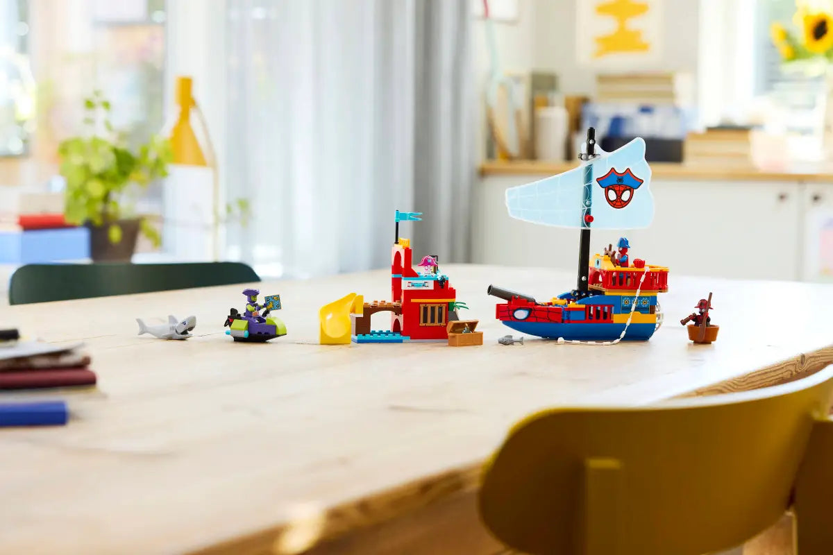 Team Spidey Pirate Ship 11208, Lego Marvel