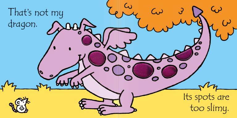 Sensory book: That's Not My Dragon, Usborne