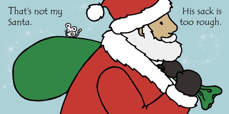 Sensory book: That's Not My Santa, Usborne