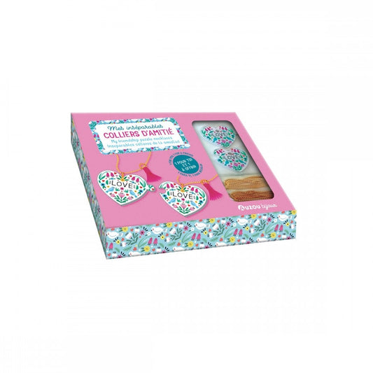 The Jewellery Factory Mini: My Friendship Puzzle Necklaces, AUZOU