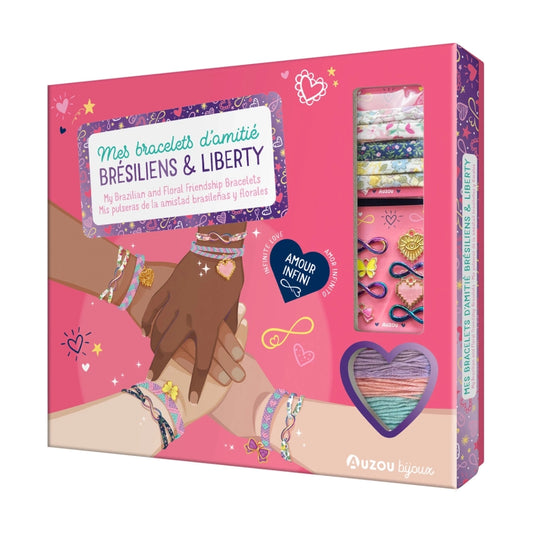 The Jewellery Factory: My Brazilian and Floral Friendship Bracelets, AUZOU