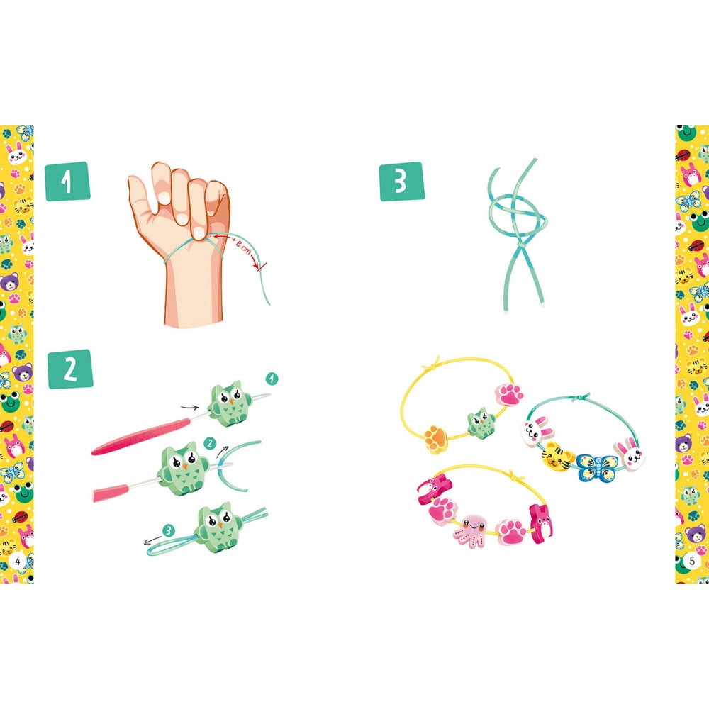 The Jewellery Factory: My First Cute Animals Jewellery, AUZOU