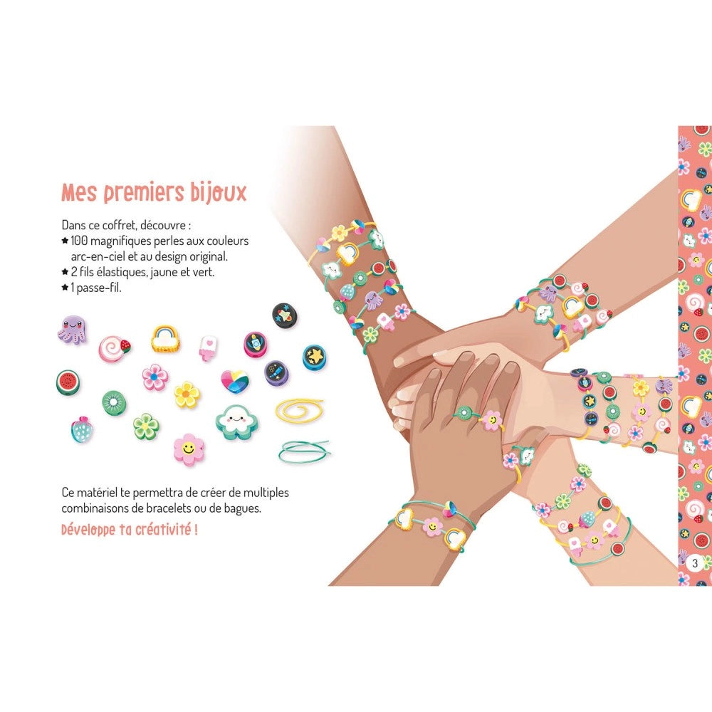 The Jewellery Factory: My First Rainbow Jewellery, AUZOU