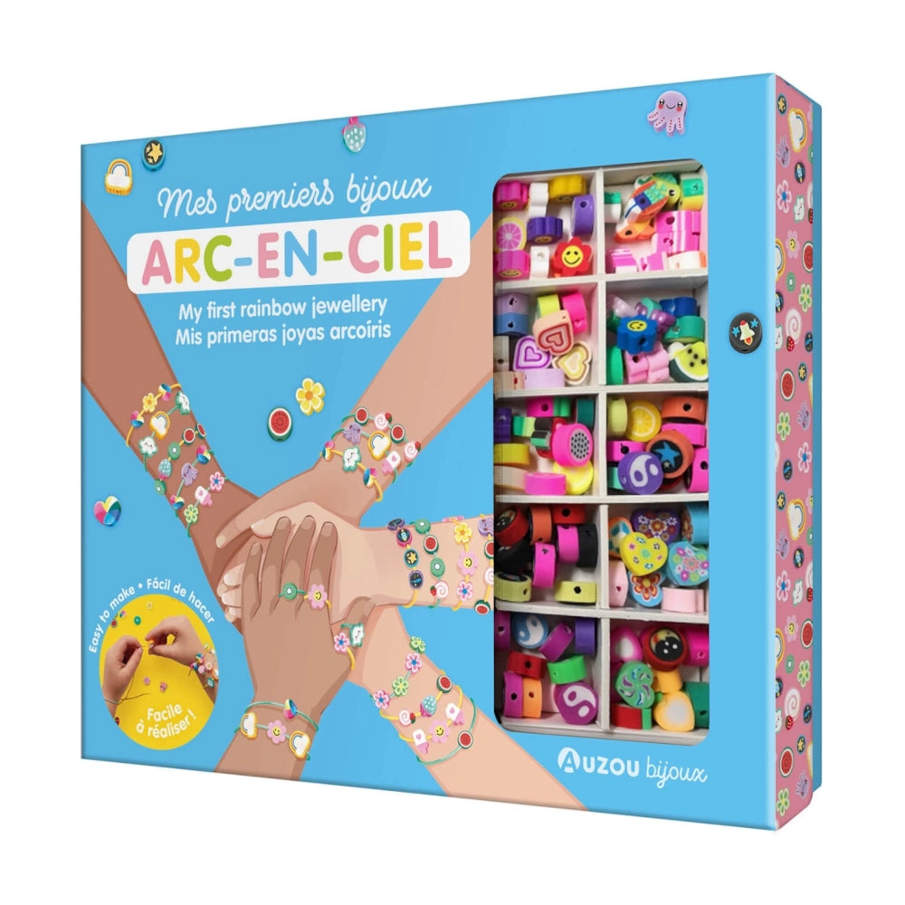 The Jewellery Factory: My First Rainbow Jewellery, AUZOU
