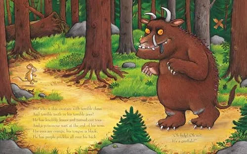 The Gruffalo, Paperback for Kids 2+, Julia Donaldson, English Language