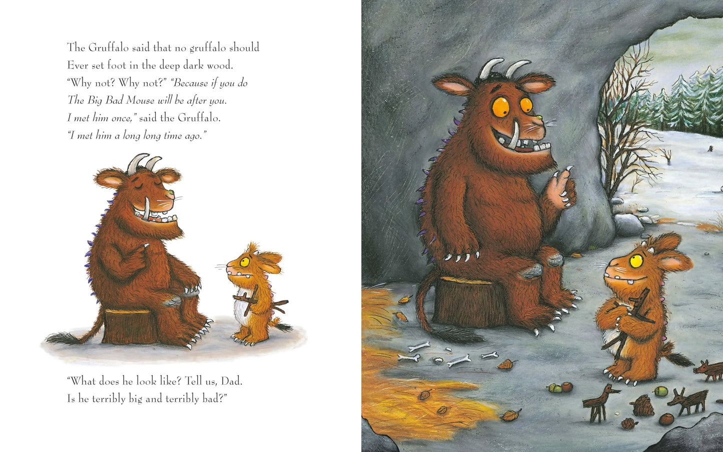 The Gruffalo’s Child, Board Book for Kids 2+, Julia Donaldson, English Language