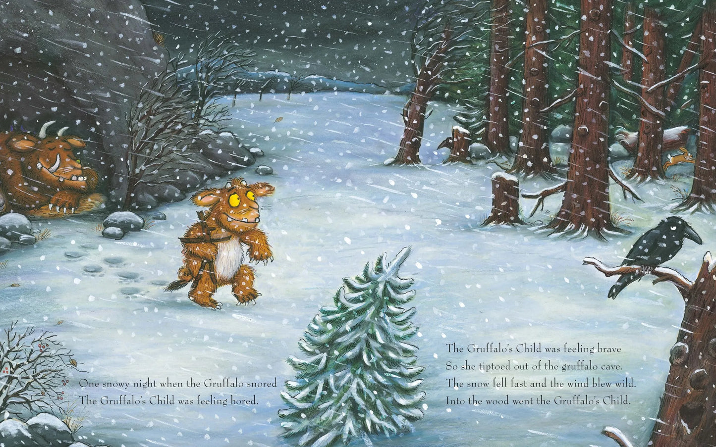 The Gruffalo’s Child, Board Book for Kids 2+, Julia Donaldson, English Language
