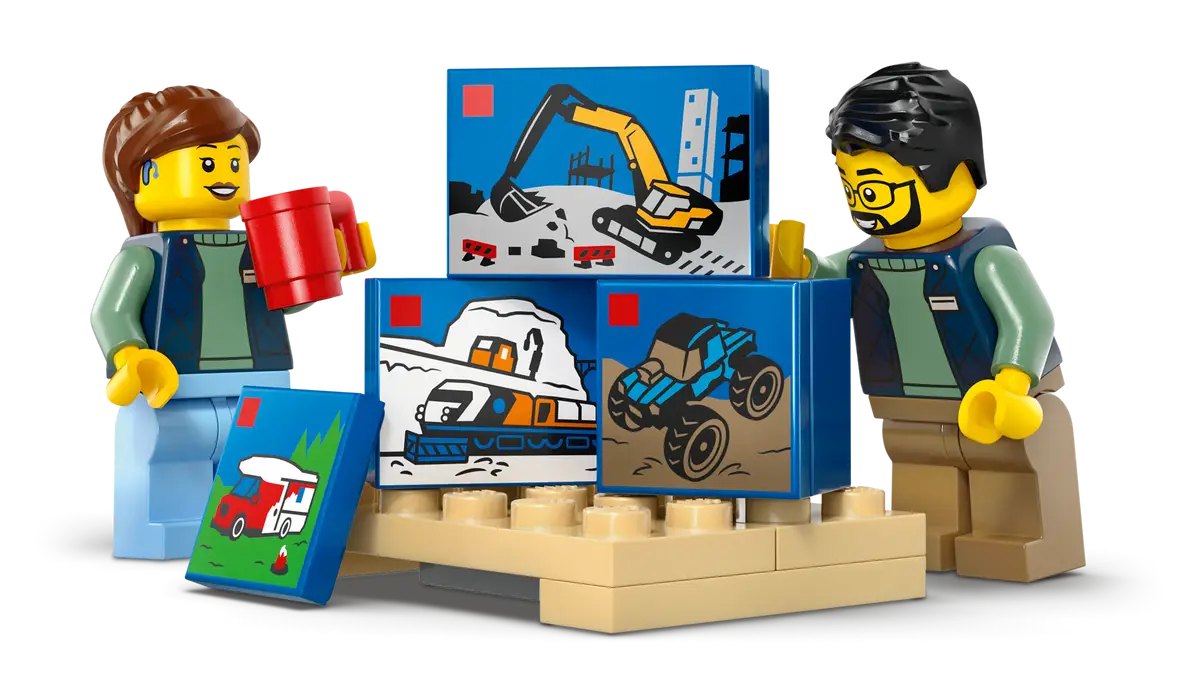 The LEGO® Van 60500, Lego City