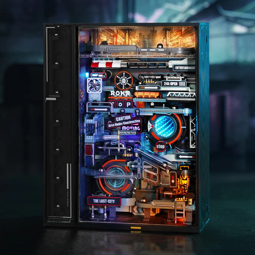 Mechanical 3D Puzzle : The Last City Marble Run MR01S, ROKR