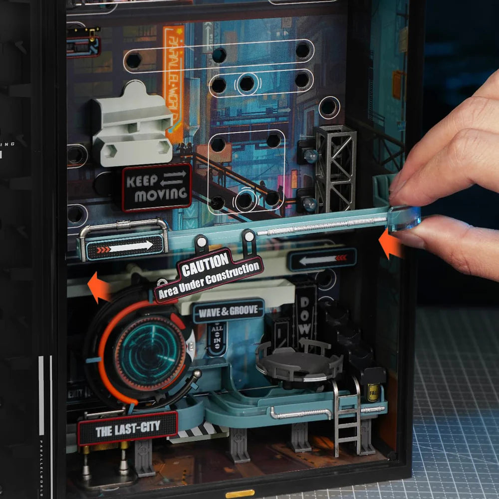 Mechanical 3D Puzzle : The Last City Marble Run MR01S, ROKR