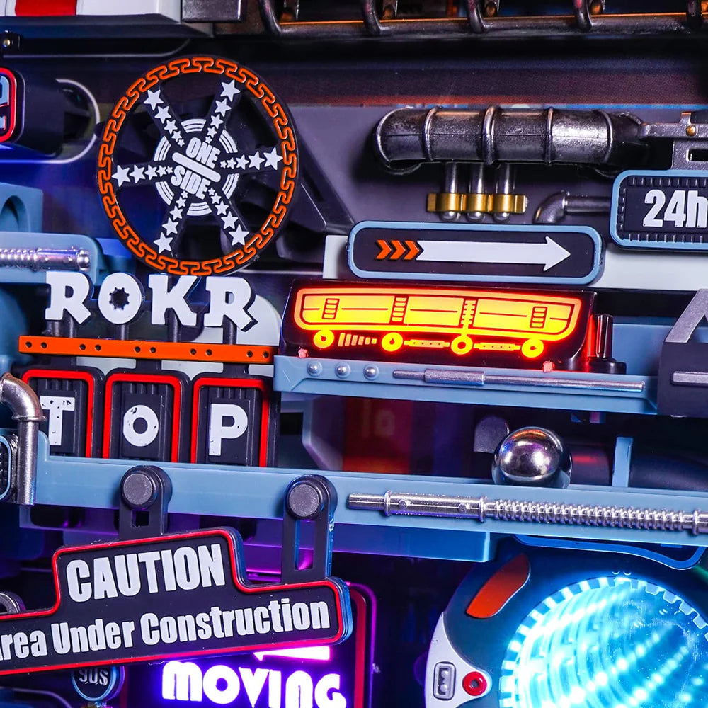 Mechanical 3D Puzzle : The Last City Marble Run MR01S, ROKR