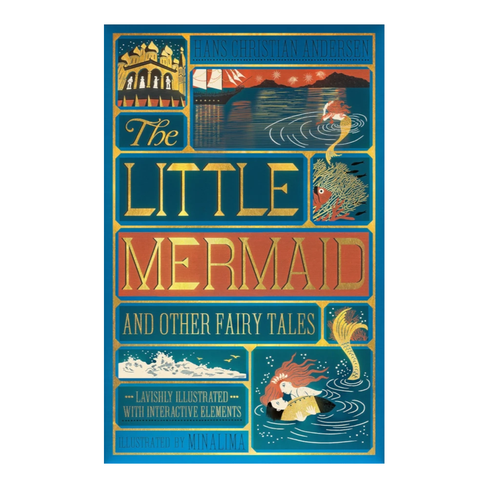 The Little Mermaid and Other Fairy Tales, MinaLima Edition (Hardback) for Kids 8+, English Language