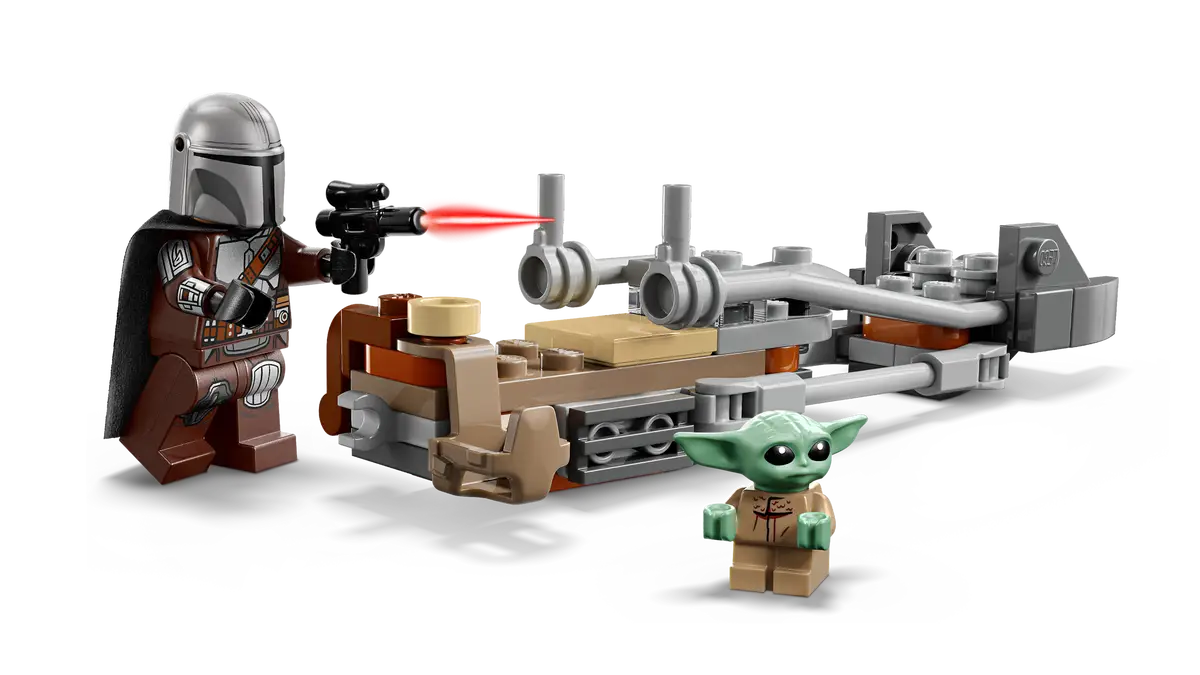 The Mandalorian & Grogu's Speeder Bike 75436, Lego Star Wars