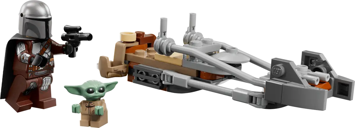 The Mandalorian & Grogu's Speeder Bike 75436, Lego Star Wars