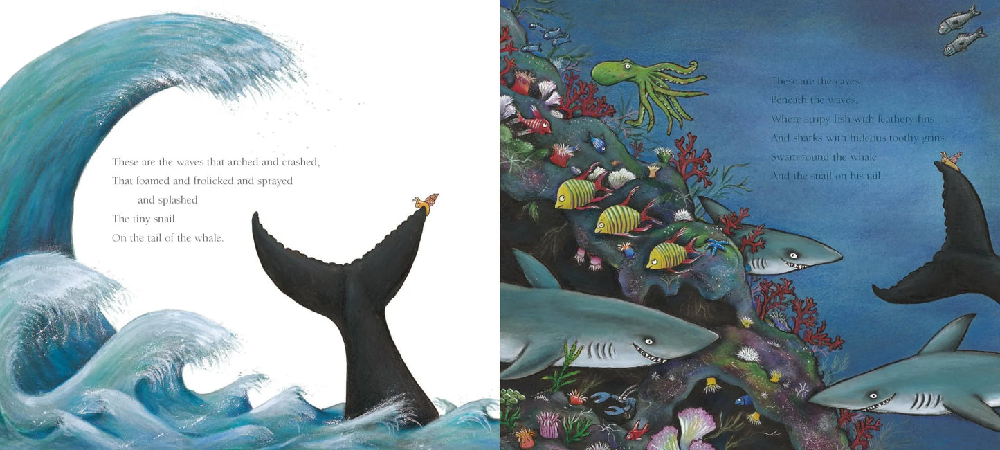 The Snail and the Whale, Board Book for Kids 2+, Julia Donaldson, English Language