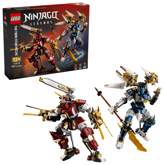 Twin Titan Mechs 71870, Lego Ninjago