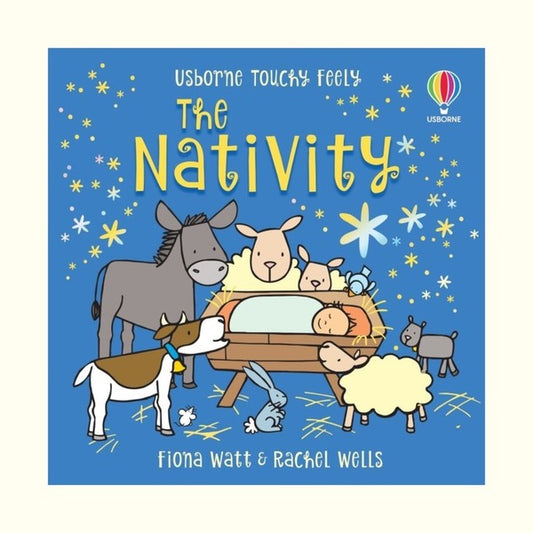 Sensory book: Touchy-Feely The Nativity, Usborne