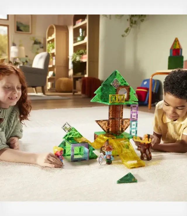 Magnetic Building Set 42-Piece: Tree Top Adventure, Magna-Tiles