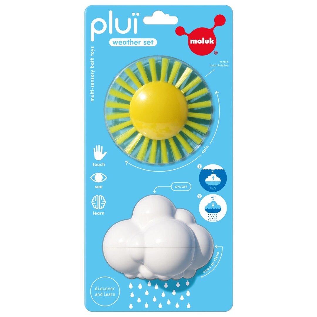 Pluï Weather Set white, yellow