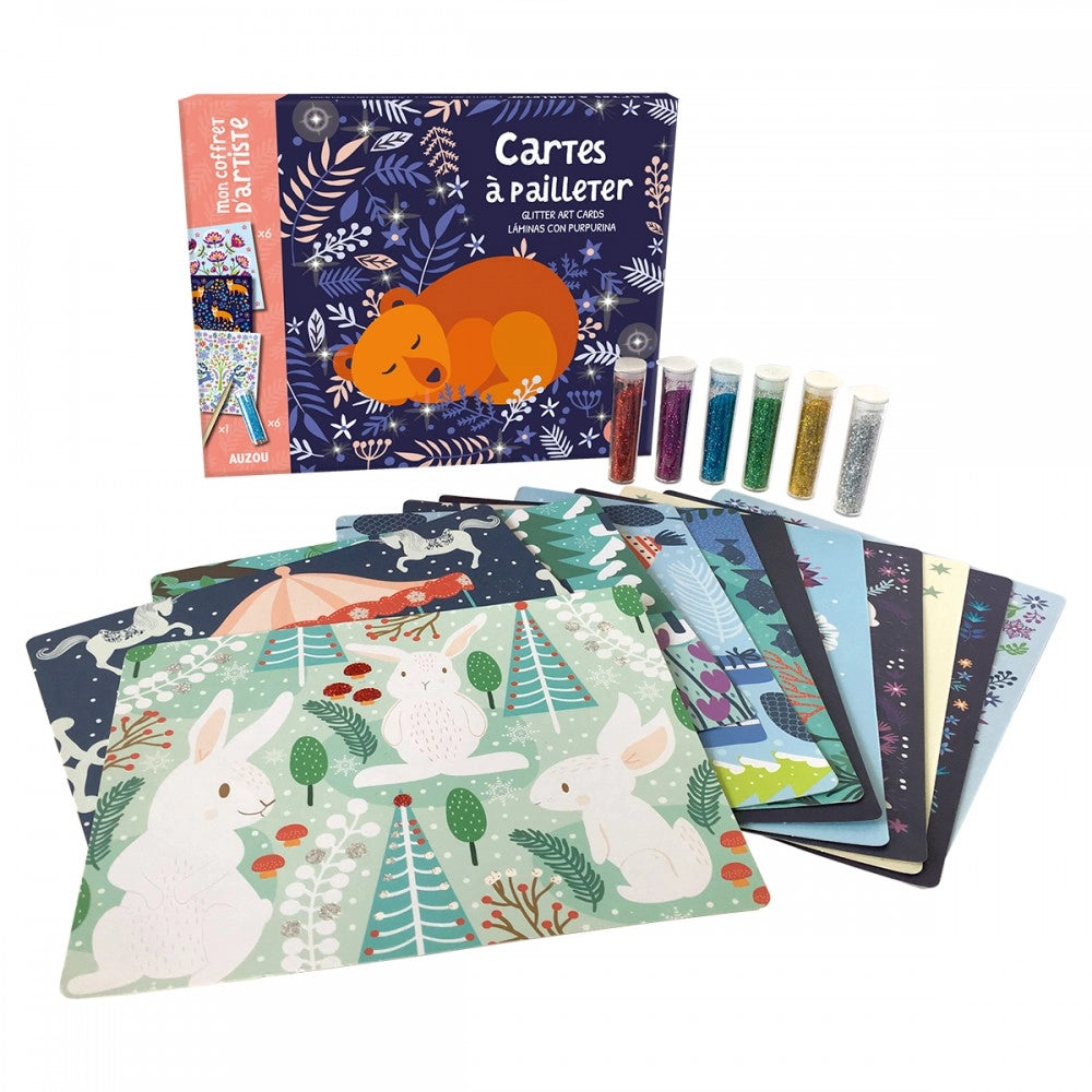 My Glitter Art Cards: Enchanted Nature, ΑUΖΟU