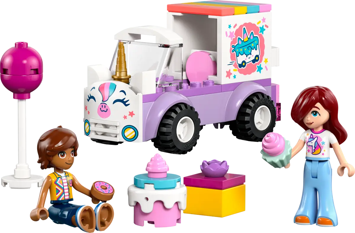 Unicorn Cake Delivery Car 42675, Lego Friends