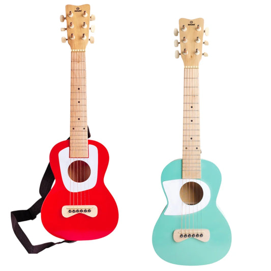 Wooden, Toy Guitar for Kids 3+, Choose 1 of 2 Colours