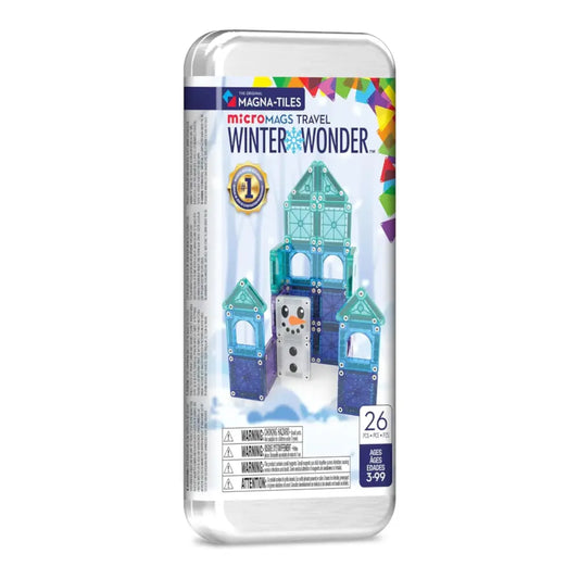 microMAGS: Winter Wonder Travel 26, Magna-Tiles