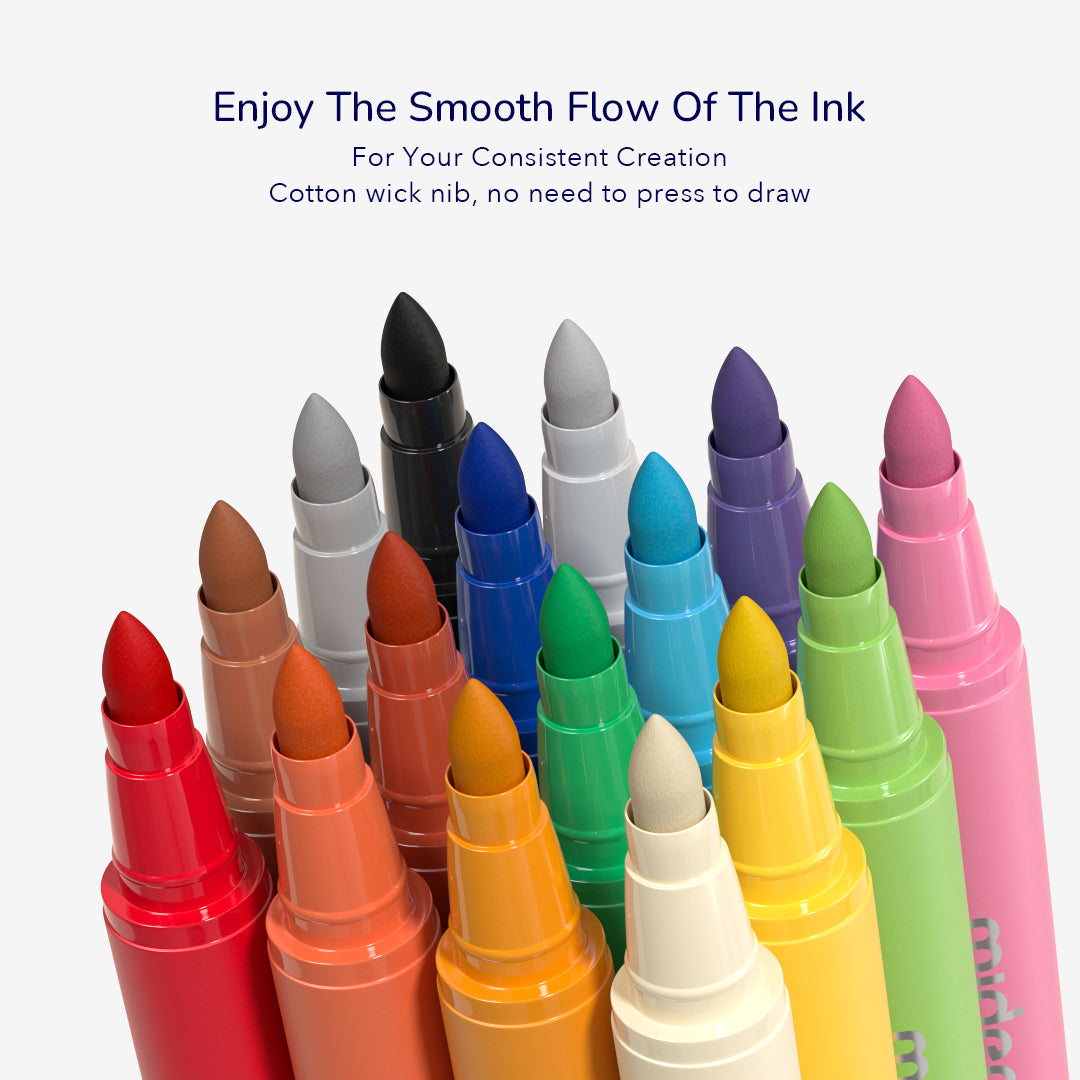 Versatile Paint Marker - 10 colors