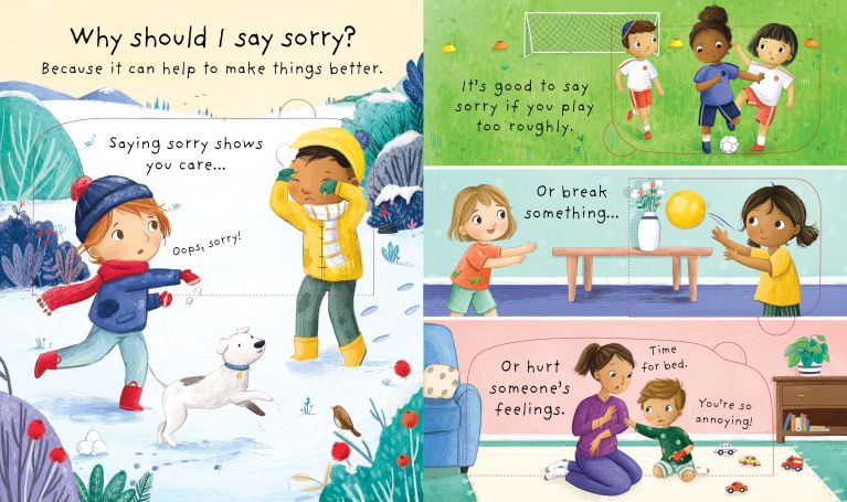 Very First Questions & Answers: Why Should I Say Sorry?, Usborne