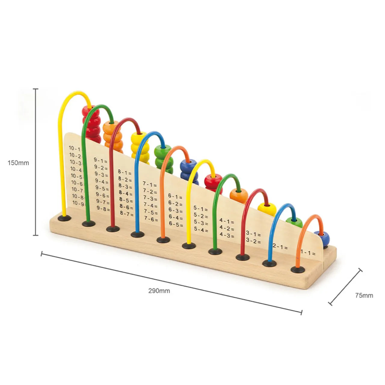 Learning Maths, Abacus For Kids 3+, Addition and Subtraction Counting Toy