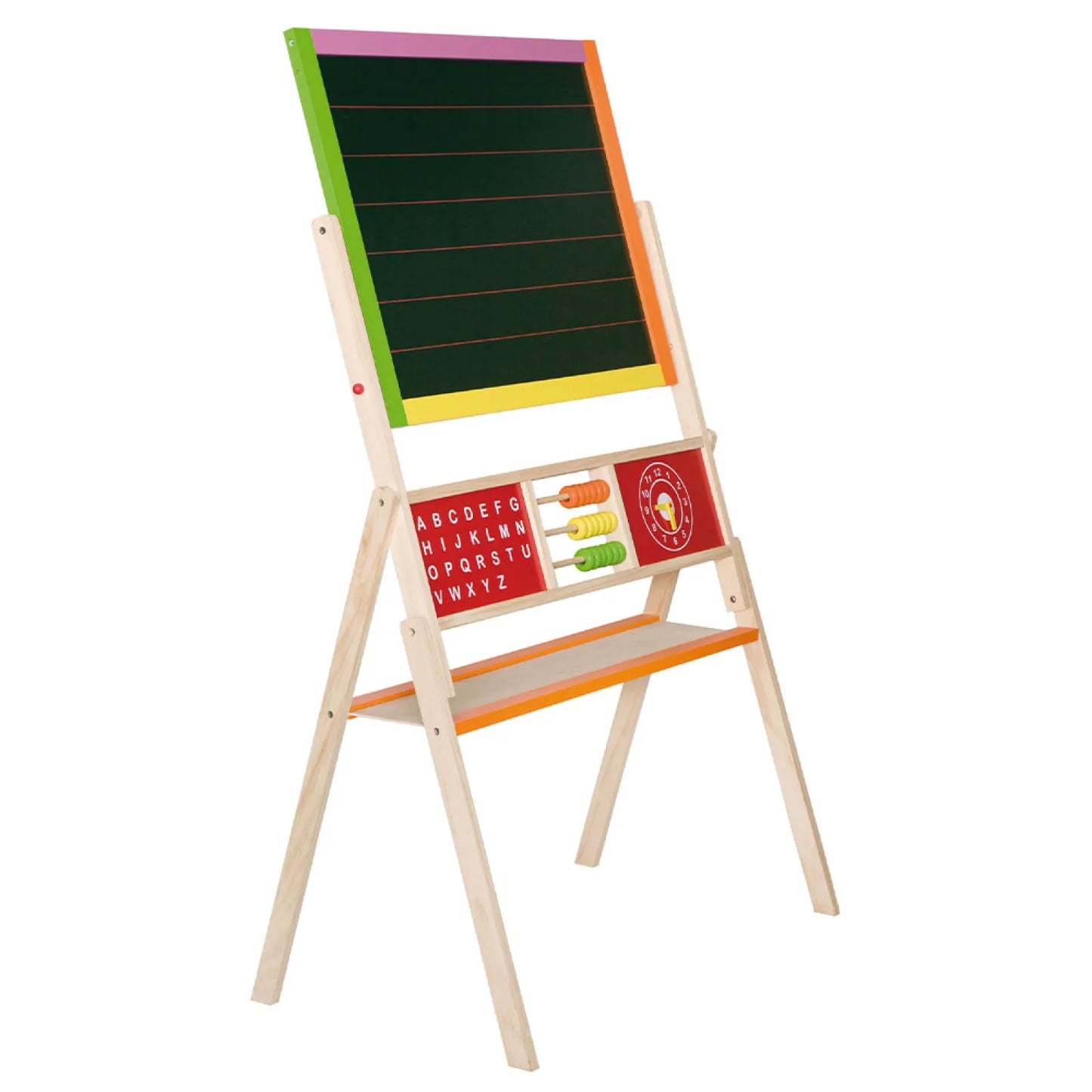 Standing Easel, Two Sided Drawing Board For Kids 3+